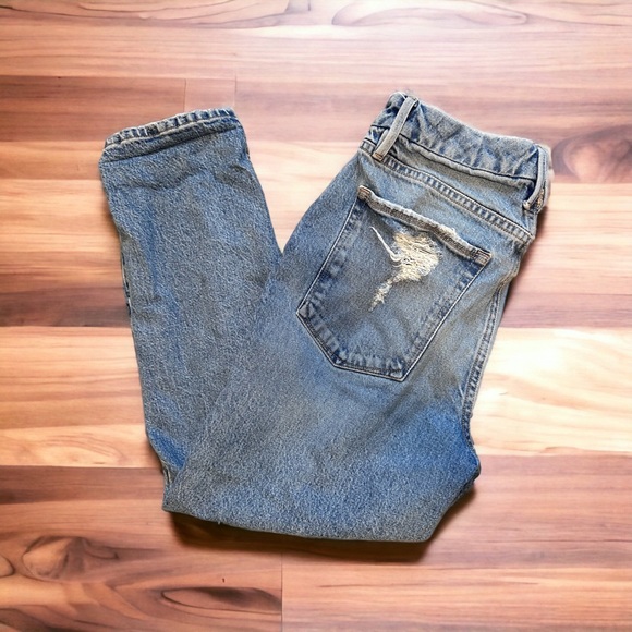 Good American Denim - Good American Straight Leg Jeans